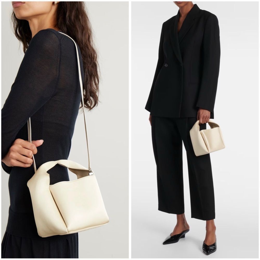 Toteme Petite Satin Bucket Bag